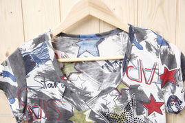 2010新款韓版春夏特色星紋女上裝 雙實體批發(fā)市場的機遇